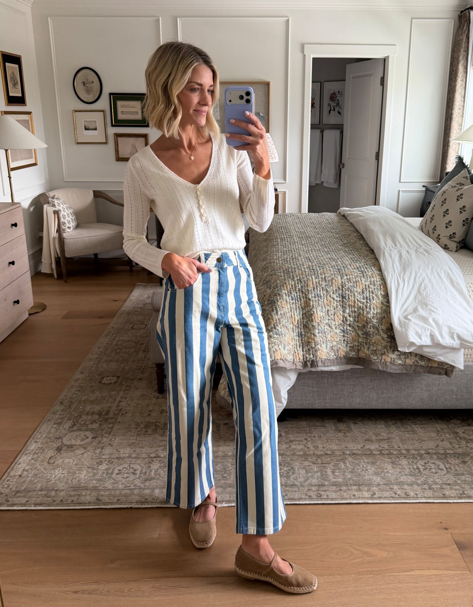 A few Sezane pieces that came in. I’m wearing my true sizes in both!

#LTKOver40 #LTKootd