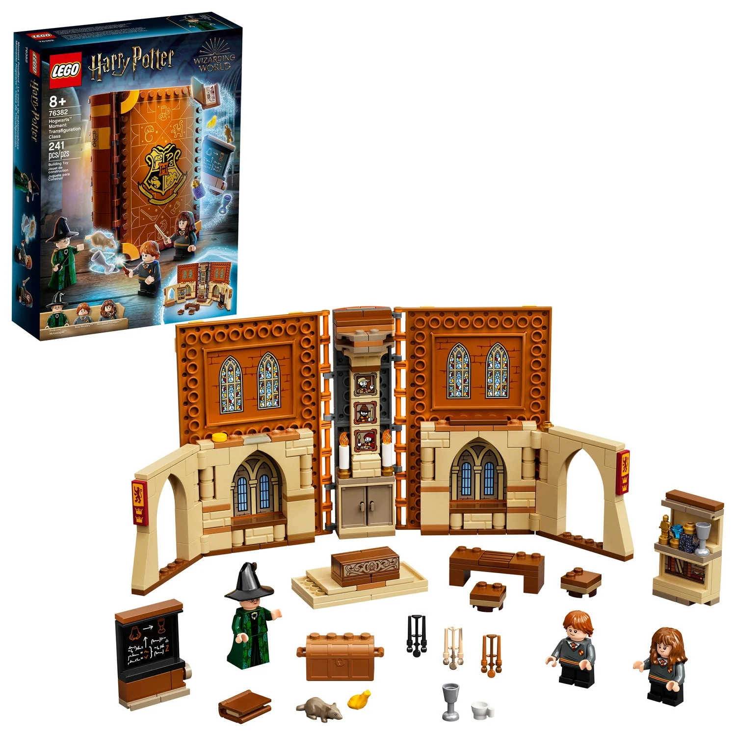 LEGO Harry Potter Hogwarts Moment: Transfiguration Class 76382 Collectible Playset (240 Pieces) -... | Walmart (US)