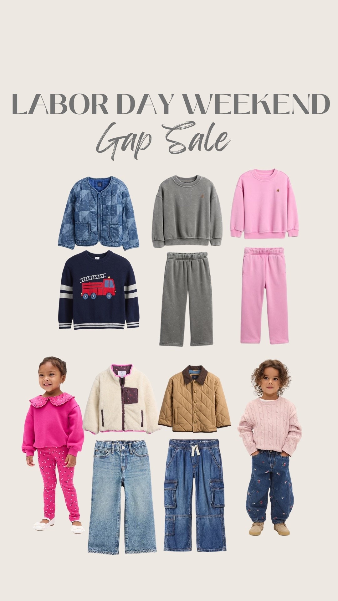 LDW Gap Sale- 40-60% off + additional 10% with code: laborday 

#LTKSaleAlert