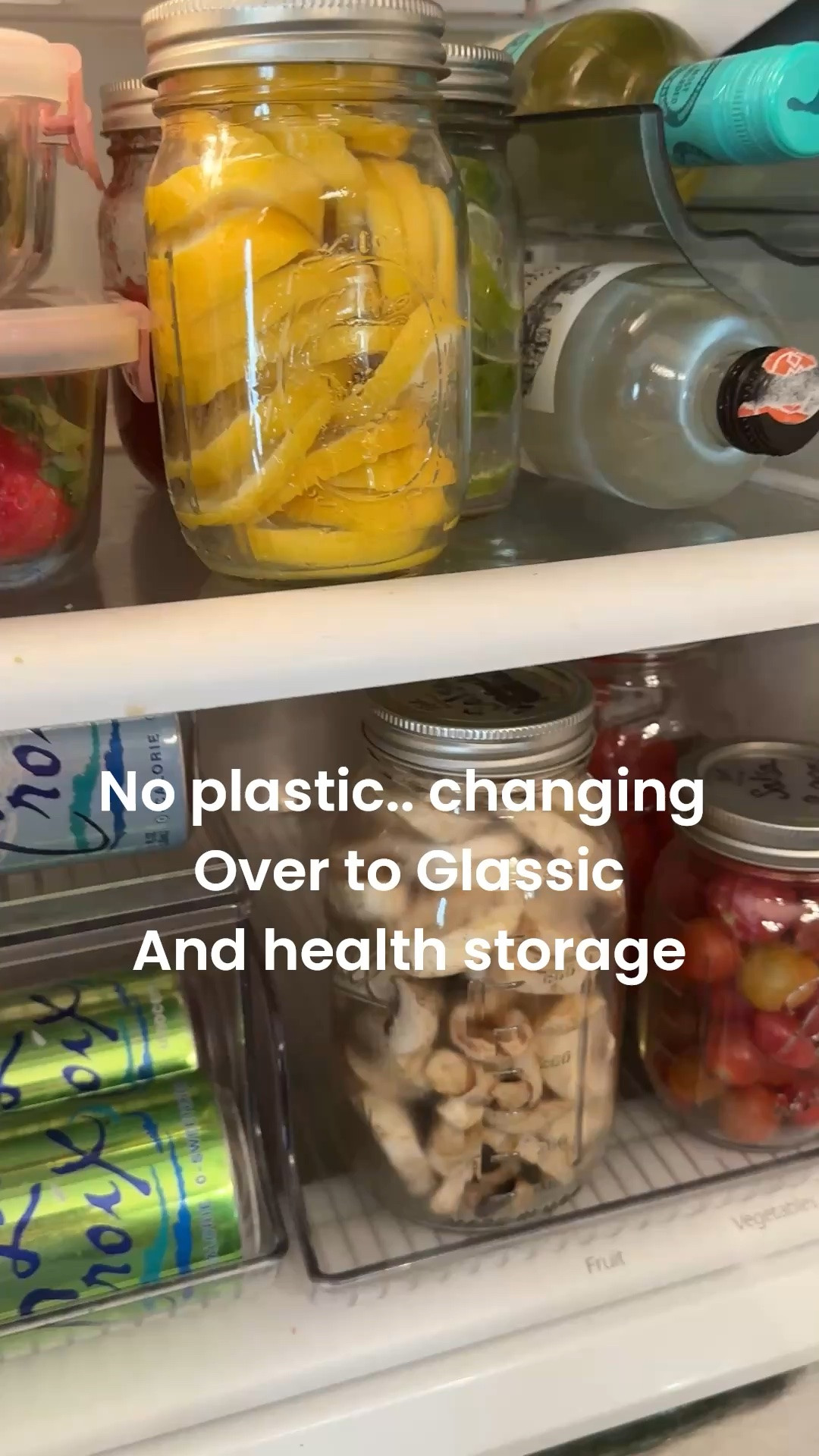 No more plastics…
Organization in a healthy way

-Glass Masion jars 
-Glass juice and milk pitchers
-Bees wax  wrappers and -storage bags 

Refrigerator organizers 
These are plastic but safe 
Can organizers
Bin organizer 
Spiner/lazy Susan 
Wine bottle or water organizer

#LTKfoodie #LTKHome #LTKselfcare
