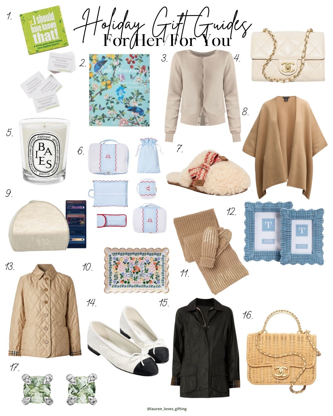 Holiday Gift Guide: For Her/For You Part 2

#LTKSeasonal #LTKGiftGuide #LTKHoliday