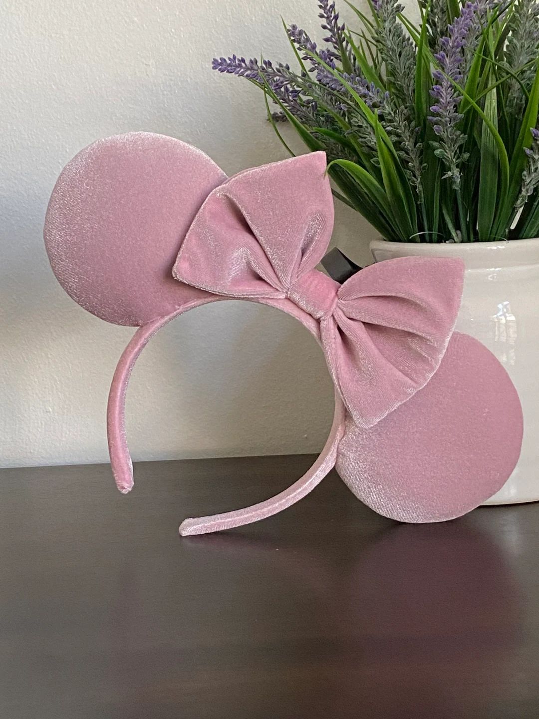 Baby Pink Disney ears,  Disney Ears, pink velvet ears, Disney Ears  Headband, Mickey Minnie Mouse... | Etsy (US)