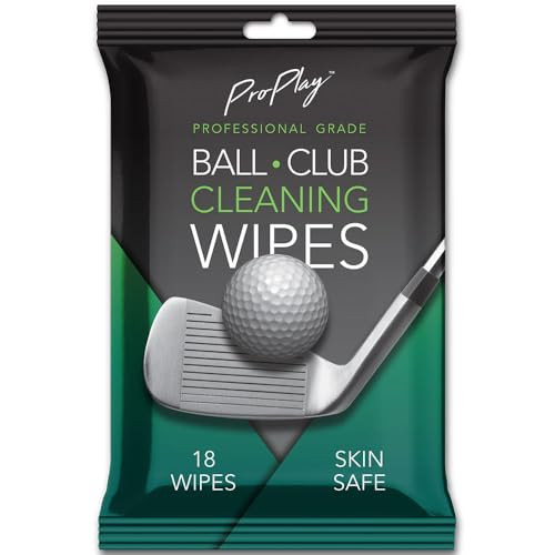 ProPlay Ball & Club Cleaning Wipes | Powerful Cleaner Removes Dirt, Grass, and Sand | Convenient,... | Amazon (US)