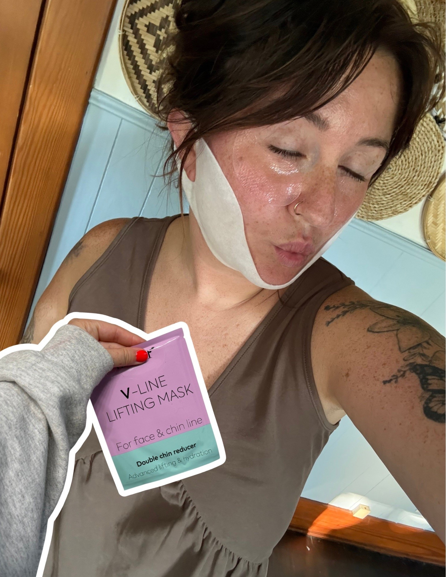 These chin lifting masks are life giving!!

#LTKBeauty #LTKgrwm #LTKselfcare