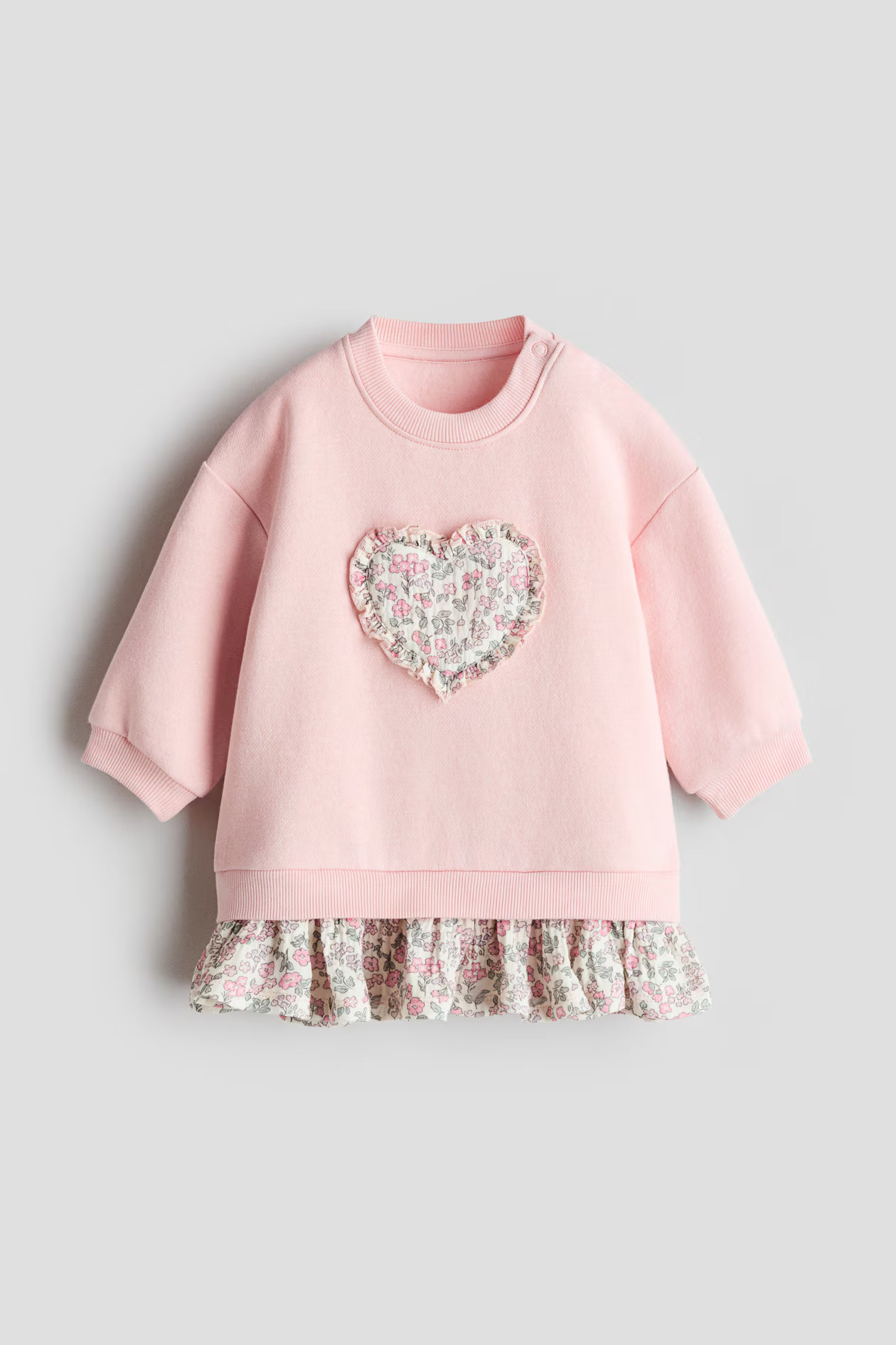 Appliquéd Sweatshirt Dress | H&M (US + CA)