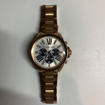 Michael Kors MK-5712 Gold Bradshaw Chronograph Women's Watch Bracelet Fashion | eBay | eBay US