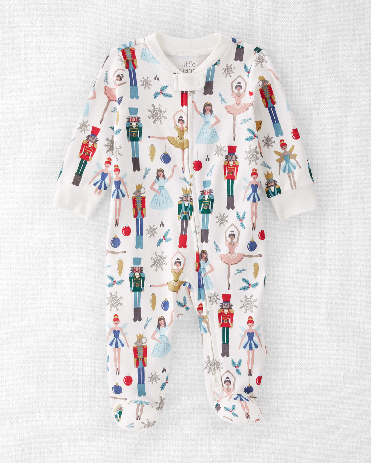 Baby Organic Cotton Holiday Nutcracker Sleep & Play Pajamas | Carter's Inc