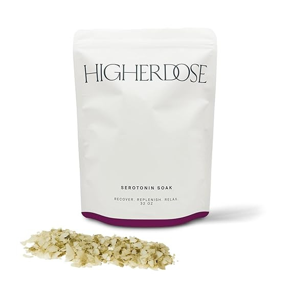 HigherDOSE Serotonin Soak Magnesium Bath Salts - Natural Detox and Muscle Recovery with Magnesium... | Amazon (US)