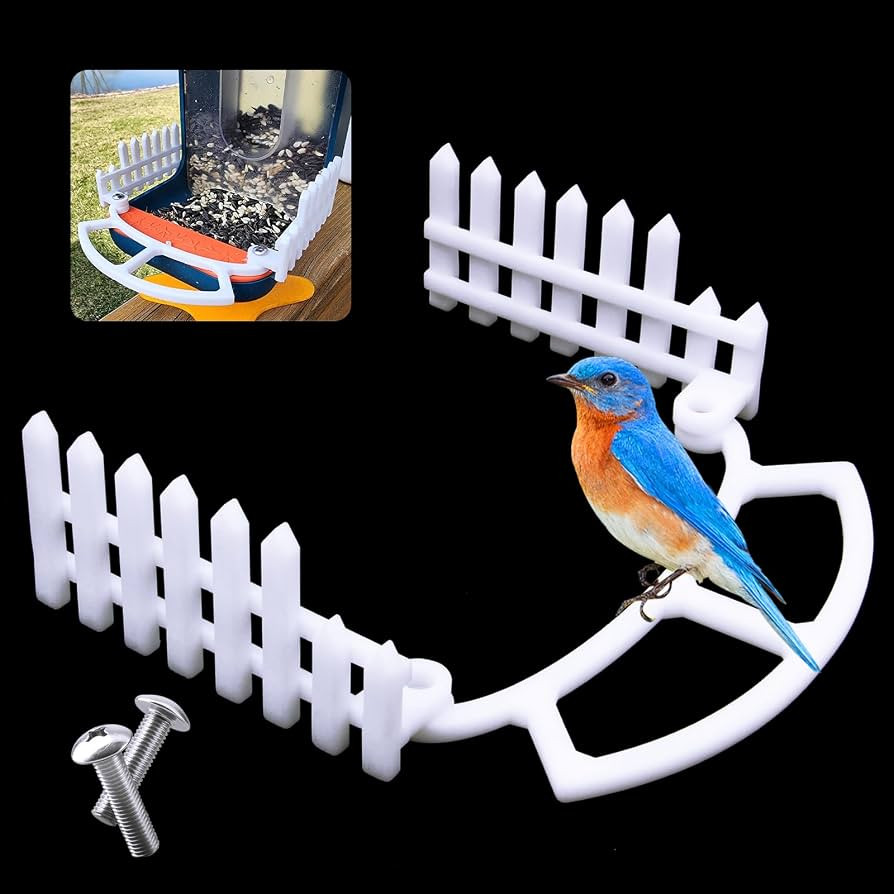 3 Pcs Perch for Bird Buddy, with Side Fence,Wider Extension Perch to DIY Add-ons, Bird Accessorie... | Amazon (US)
