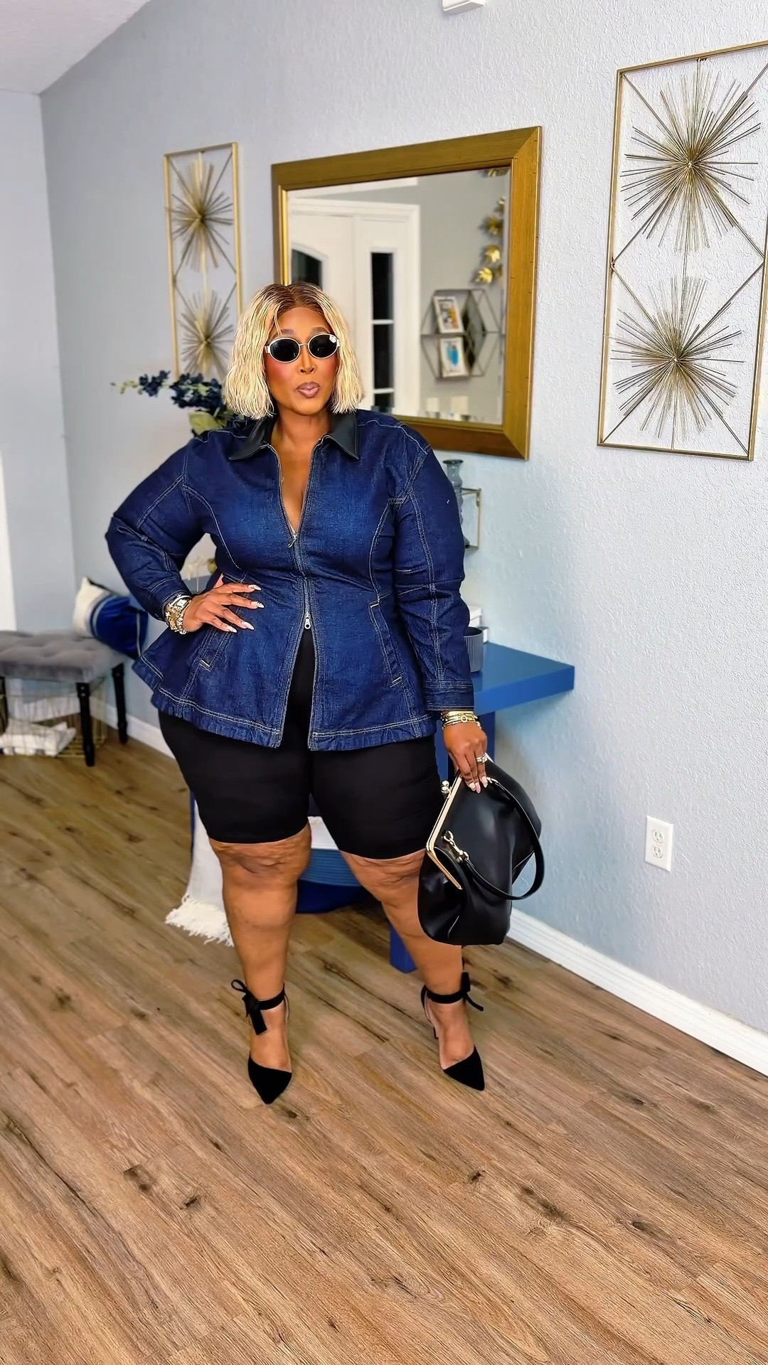 I can honestly say that Walmart has been on our necks!
A good set is a must have! You can wear it together or break it up into separate pieces.
These are Fall staples and curvy girls...these were made with our curves in mind.

#LTKNYFW #LTKgrwm #LTKPlusSize