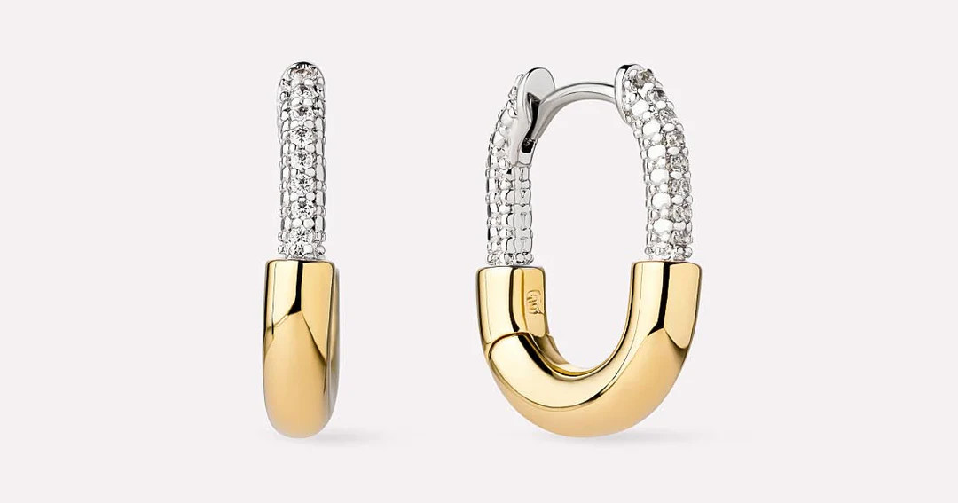 Brynley Hoops Mini Micropave | Ana Luisa