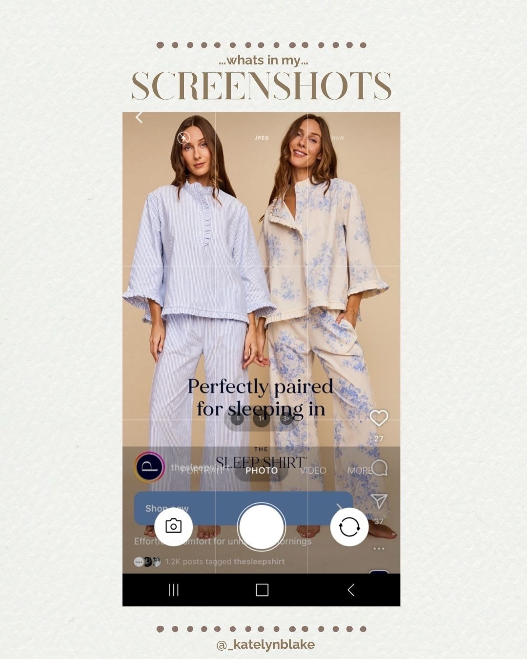 from the sleepshirt! everything is so cute!! 

#LTKselfcare #LTKmomlife