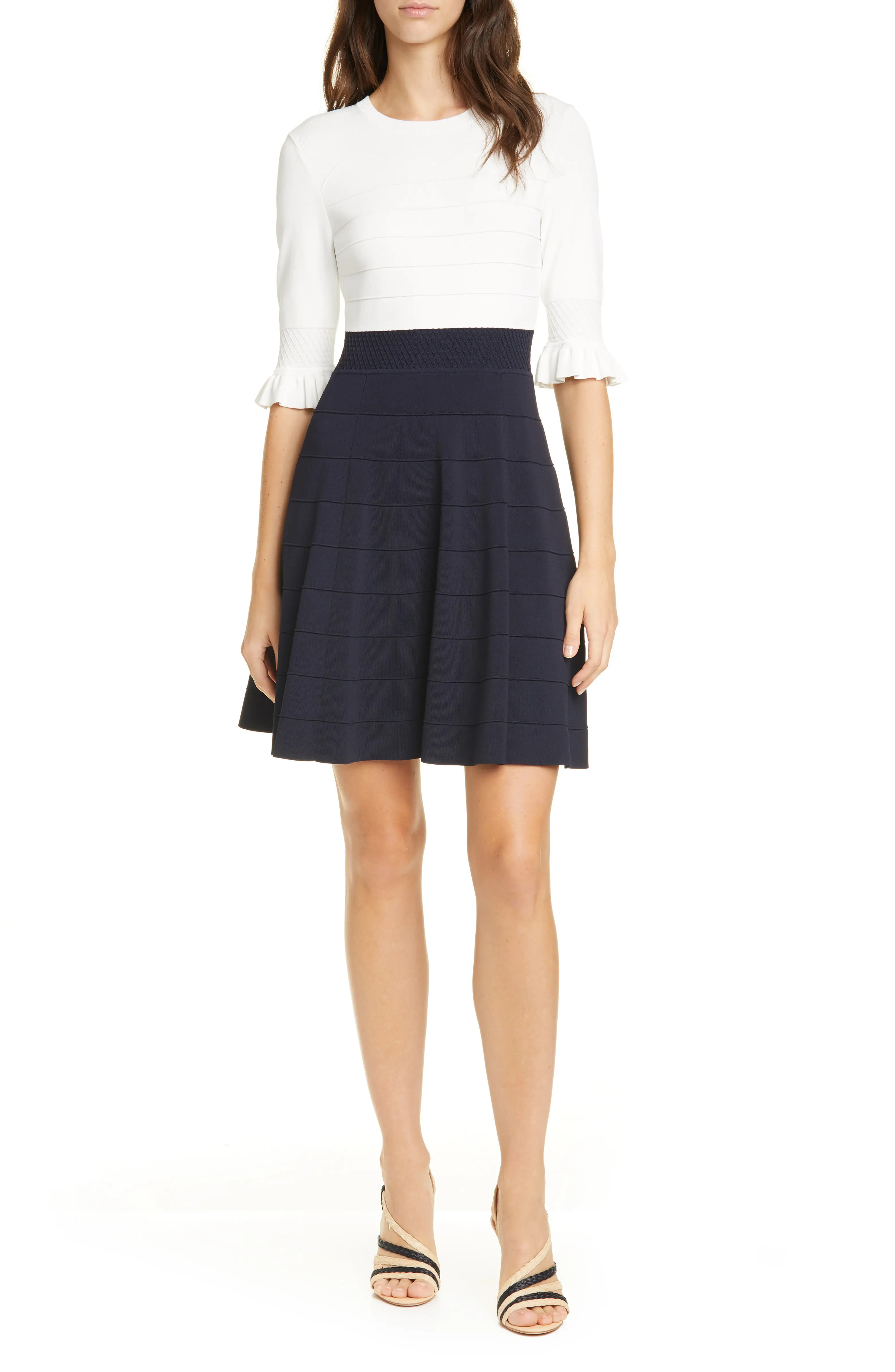 Lauron Fit & Flare Sweater Dress | Nordstrom