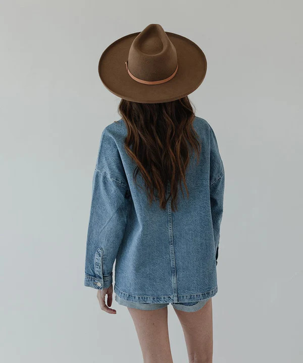 Amelia Pencil Brim Fedora | Gigi Pip