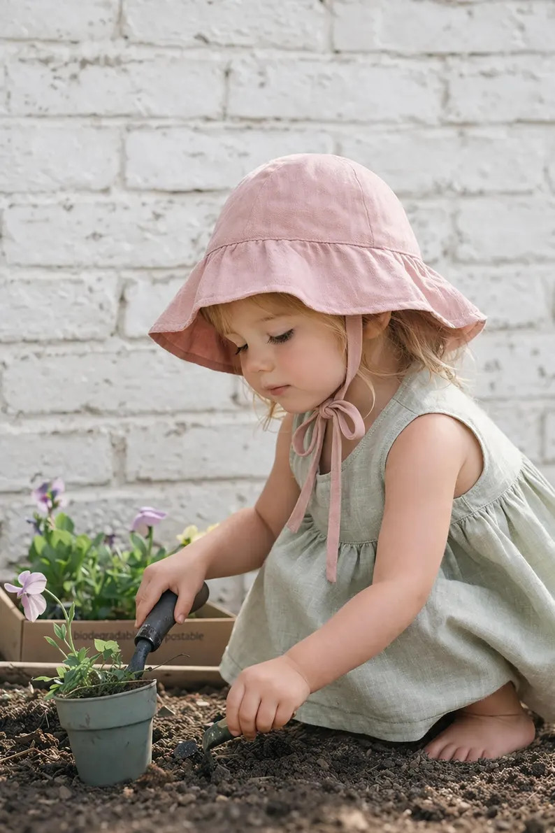 Sun Hat Sewing Pattern (PDF) \u2013 Baby to Adult Sizes, Easy Beginner Hat, Sweet Everyday Style | Etsy (Global)