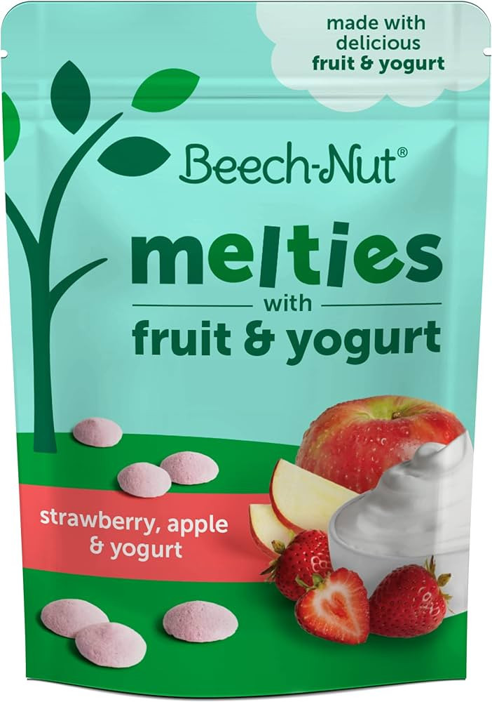 Beech-Nut Melties Strawberry, Apple & Yogurt, 0.11857142857142856 Oz | Amazon (US)