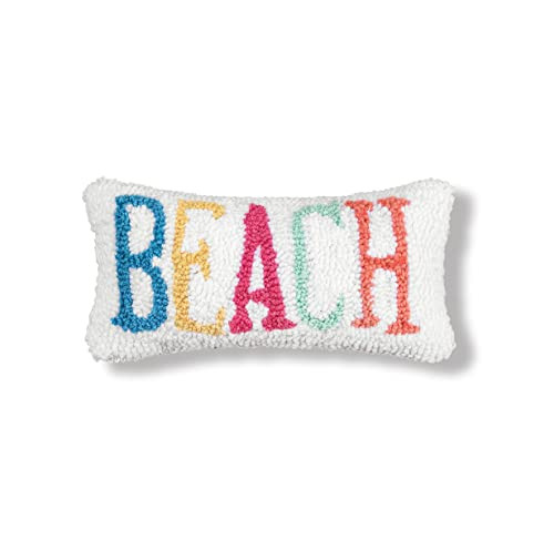 C&F Home "Beach Hooked Small Petite Mini Lumbar Accent Pillow 6" x 12" Nautical Beach House Coast... | Amazon (US)