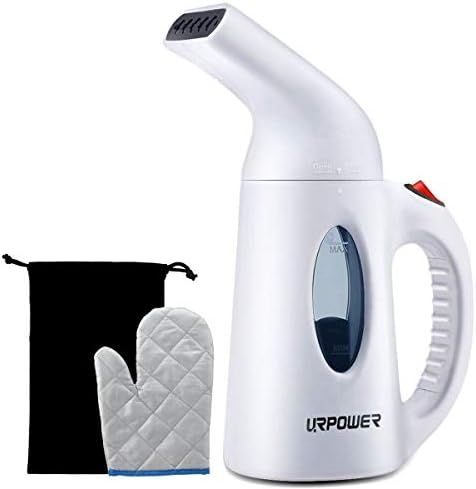 URPOWER Garment Steamer 130ml Portable 7 in 1 Handheld Fabric Steamer Fast Heat-up Powerful Garment  | Amazon (US)