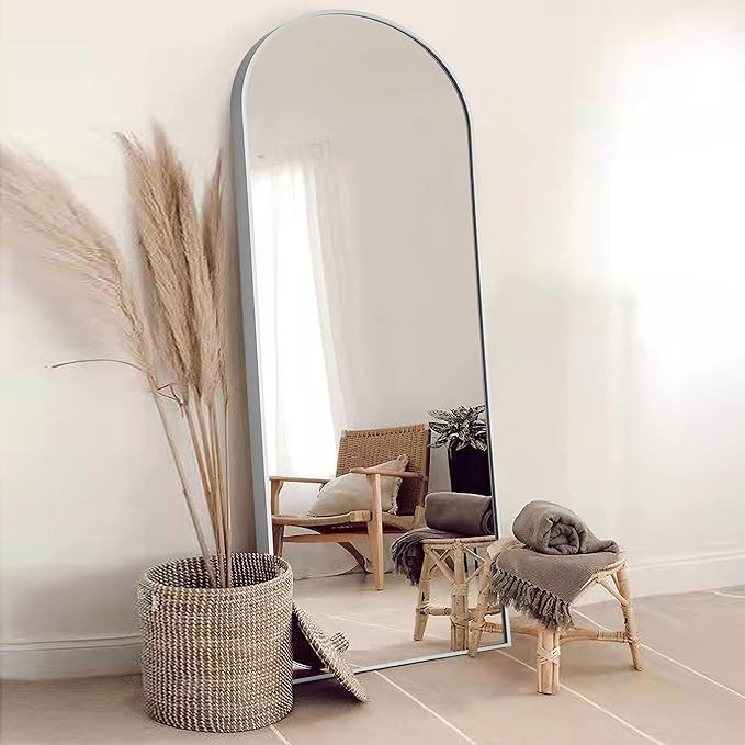 NeuType Arched Full Length Mirror Standing Hanging or Leaning Against Wall, Oversized Large Bedro... | Amazon (US)