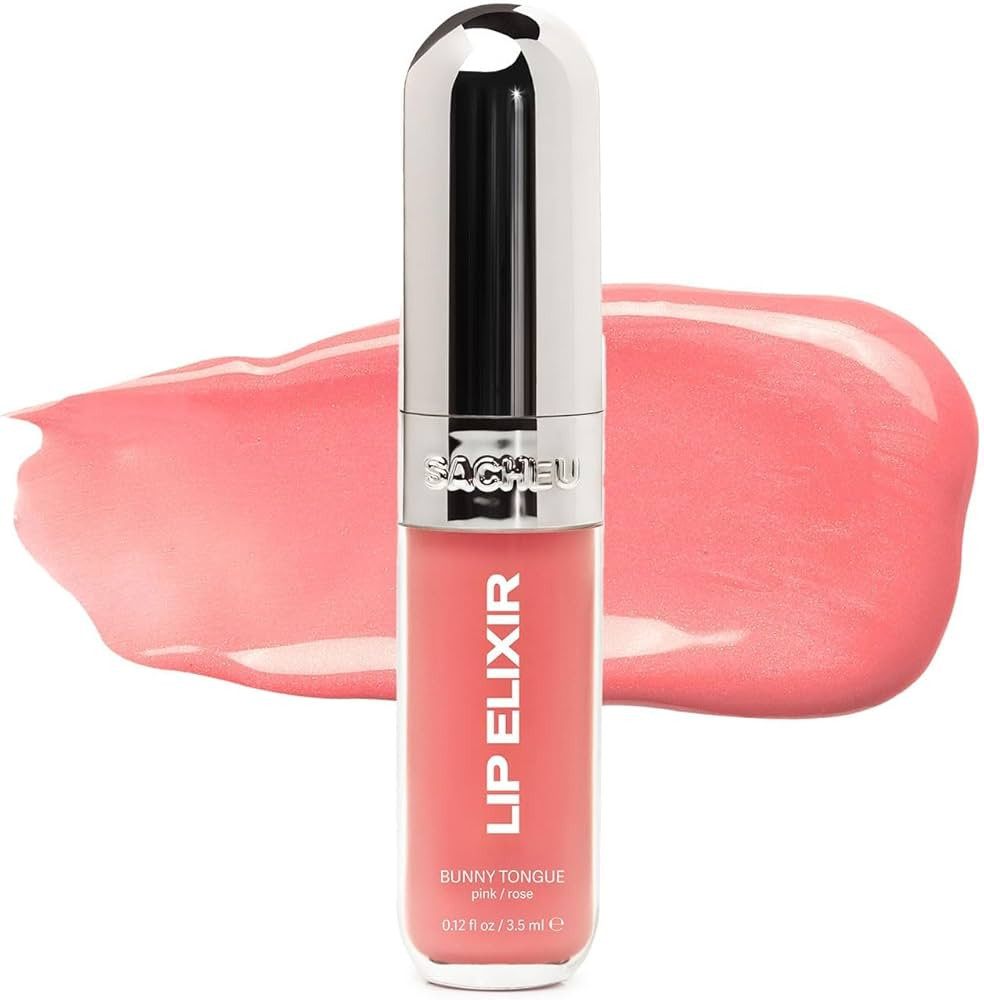 Sacheu Lip Elixir Nourishing and Hydrating Lipgloss — Moisturizing Plumping Lip Gloss Enriched ... | Amazon (US)