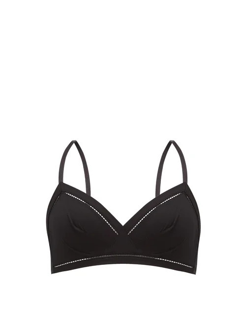 Eres - Déjà Cotton-blend Soft-cup Bra - Womens - Black | Matches (US)