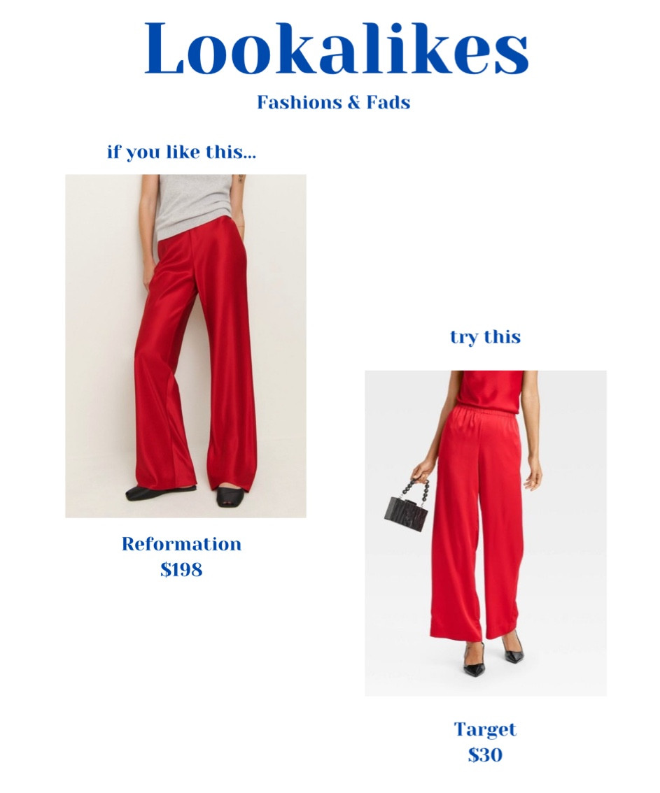 Perfect pants for the holidays! Wear on Christmas morning or dress up for a party!



Target pants
Flowy pants
Comfy pants
Silk pants
Satin pants
Reformation pants
Reformation lookalike
Reformation dupe
Christmas morning outfit
Holiday outfit
Festive outfit
Christmas outfit

#LTKStyleTip #LTKFindsUnder50 #LTKHoliday