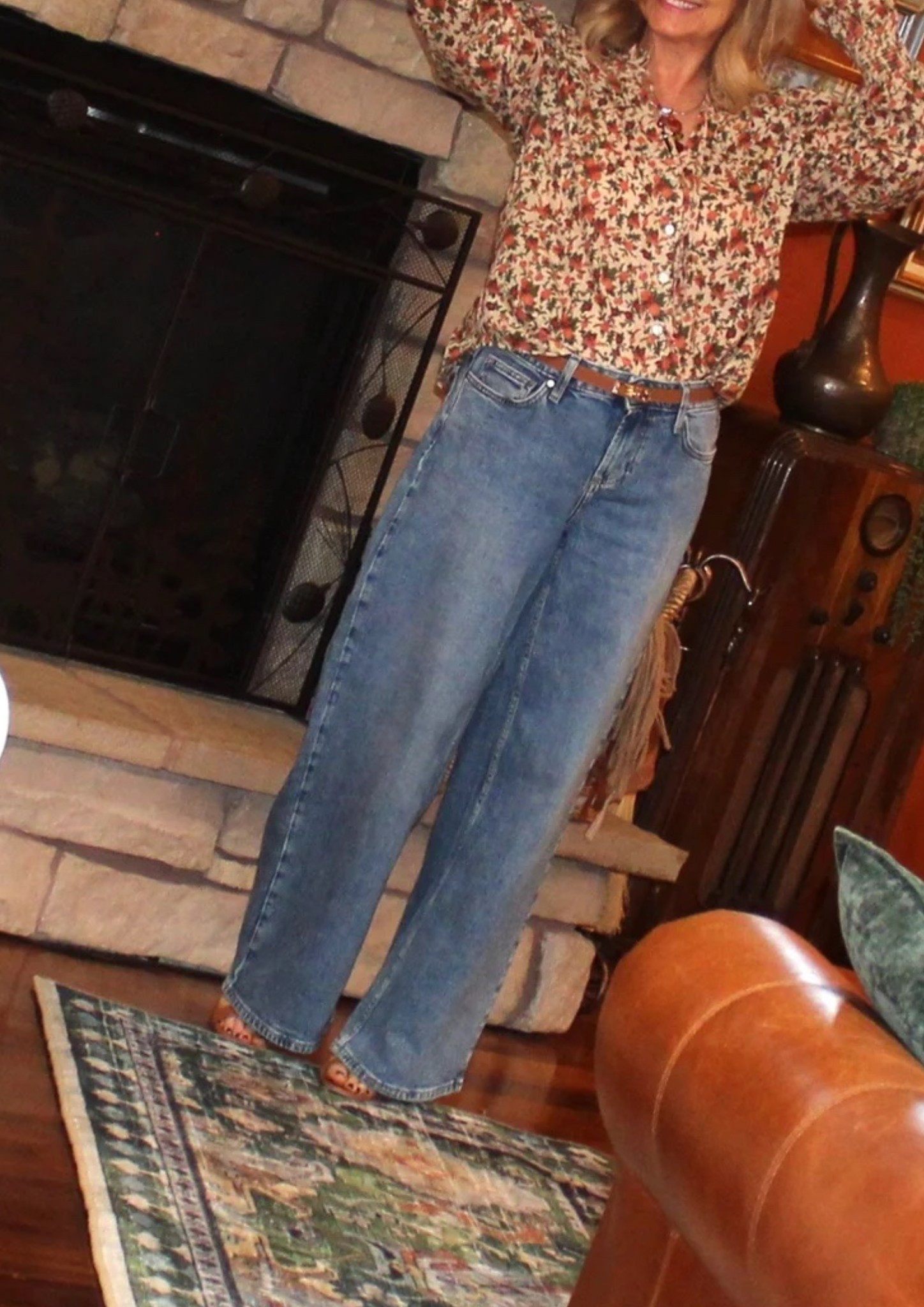 These jeans! And my fall rug. 

#LTKHome #LTKStyleTip #LTKFindsUnder100