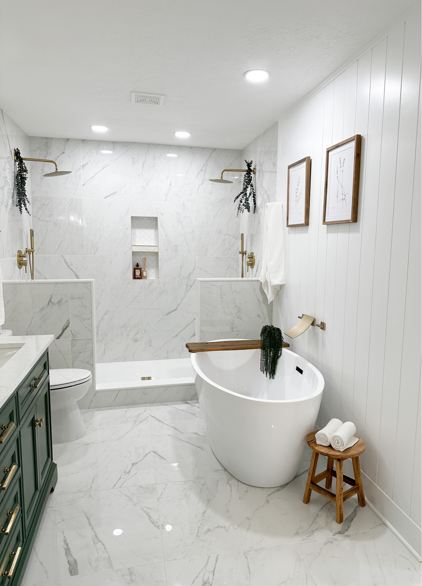 Bathroom remodel // master bathroom // freestanding tub // luxury shower // bathroom design 

#LTKhome #LTKFind #LTKunder100