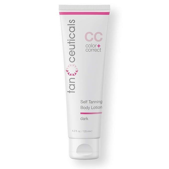 Tanceuticals Self Tanner - CC Self Tanning Lotion for Body Gives Natural, Long Lasting Sunless Ta... | Amazon (US)