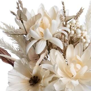 Cream Mum Mixed Bush with Filler by Ashland® | Michaels Stores