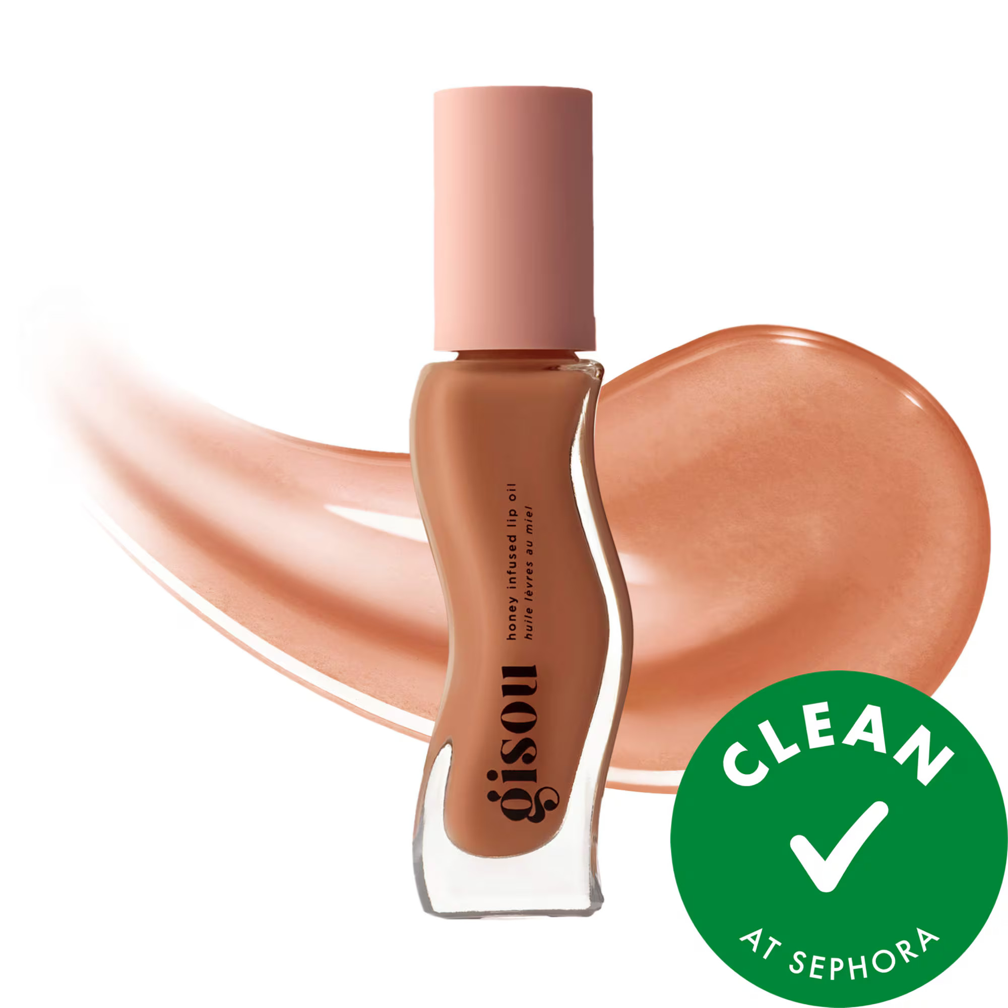 Gisou Honey Infused Hydrating Lip Oil Sticky Toffee 0.27 fl oz/8ml | Sephora (US)