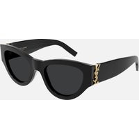 Saint Laurent Women's Cat Eye Sunglasses - Black | Coggles (Global)