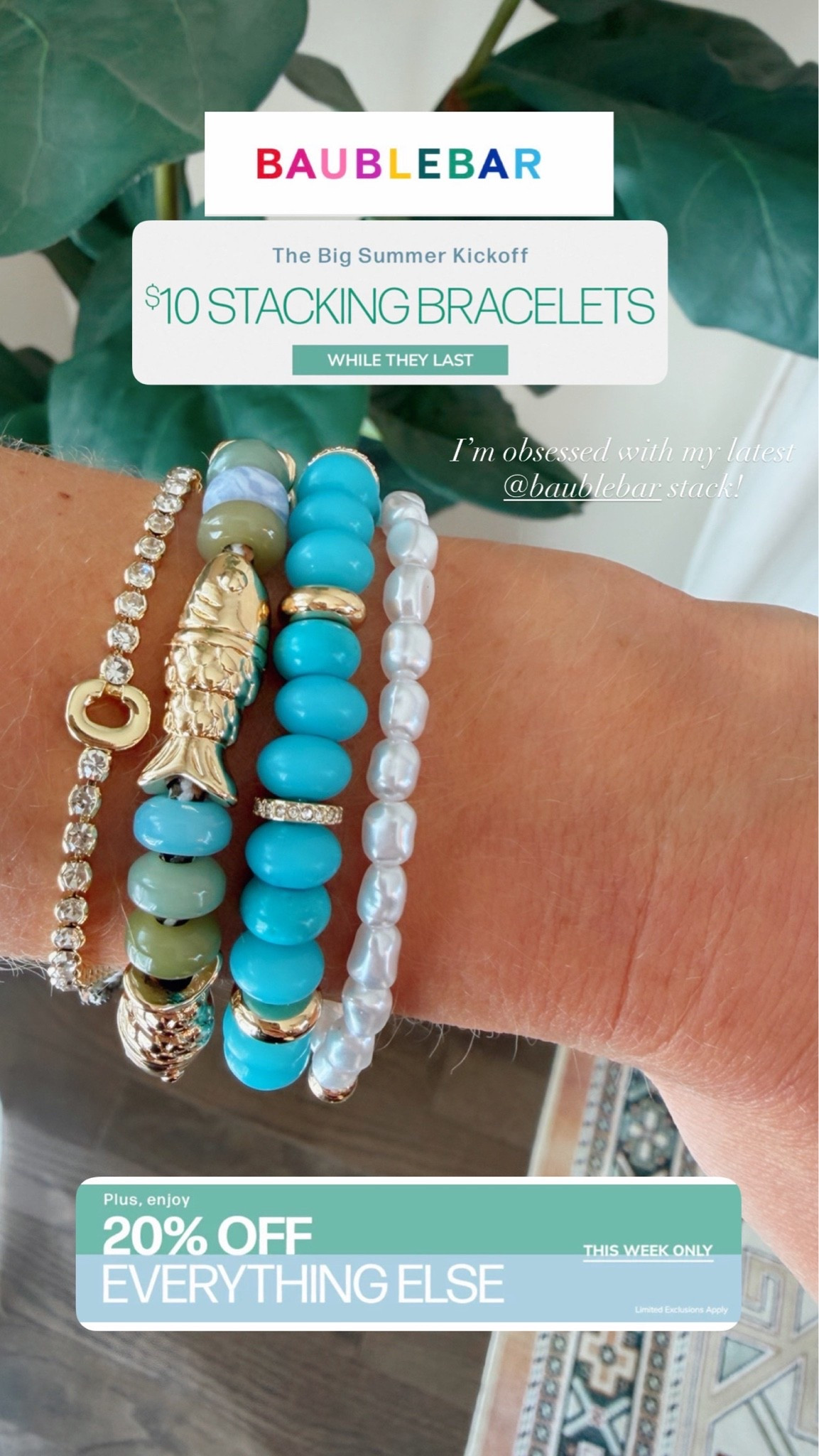 Mother’s Day gift idea, Spring outfit accessories – BaubleBar is having a sale on stackable bracelets for $10 each. You can personalize bracelets within an initial, which makes them a great gift.

#LTKMothersDay #LTKSeasonal #LTKSaleAlert