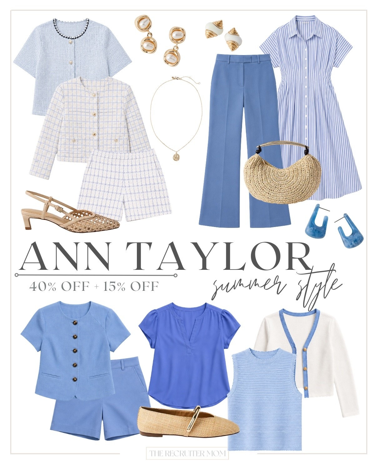 Ann Taylor New Arrivals Cool Blue and Powder Blue Workwear and Summer Fashion #summerstyle #anntaylorstyle #summerworkwear #memorialdaysale

#LTKSeasonal #LTKOver40 #LTKMidsize