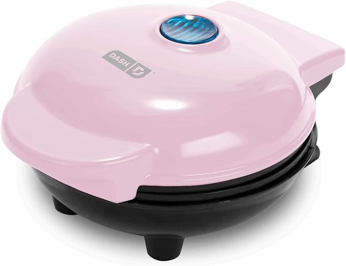 Dash DMW001PK Machine for Individual, Paninis, Hash Browns, & other Mini waffle maker, 4 inch, Pi... | Amazon (US)