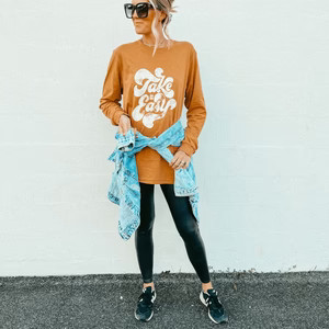 Take it Easy Long Sleeve - Toast | Mountain Moverz