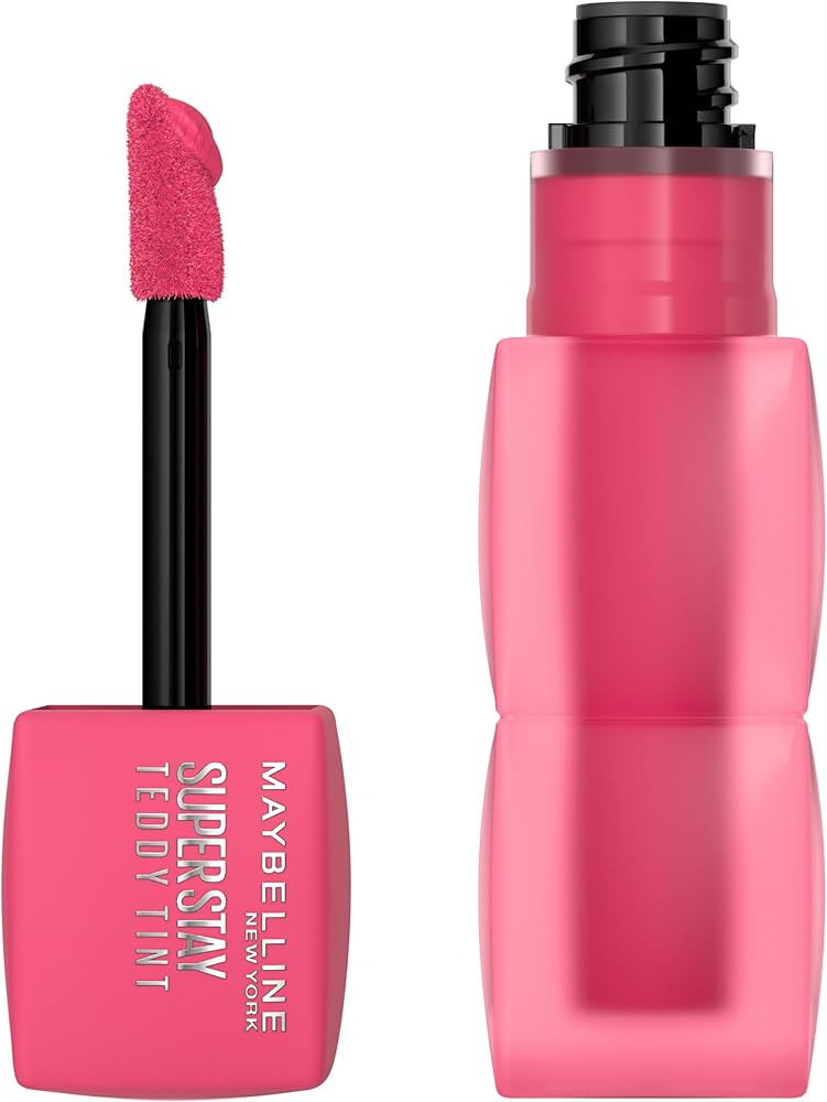 MAYBELLINE Super Stay Teddy Lip Tint, Long Lasting Matte Lipstick For Up To 12HR Wear, Pinky Prom... | Amazon (US)