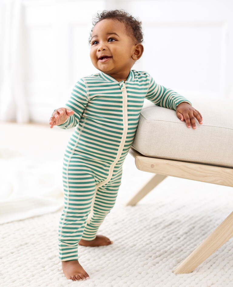 Baby 2-Way Zip Sleeper in HannaSoft™ | Hanna Andersson