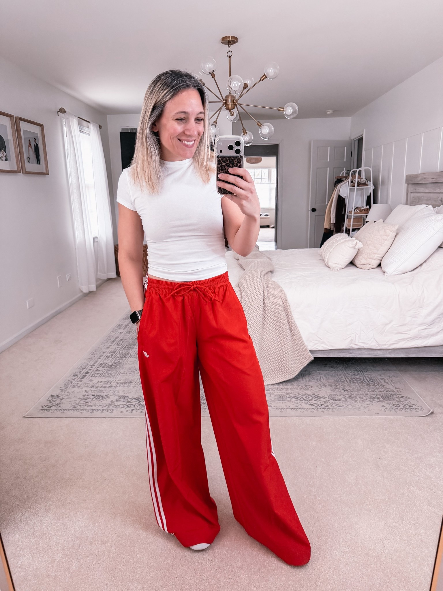 Trending track pants. 

#LTKWorkwear #LTKootd #LTKgrwm