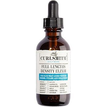 CURLSMITH - Full Lengths Density Elixir - Vegan Scalp Care Night Serum for Hair Growth (2oz) | Amazon (US)