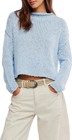 Opal Roll Neck Crop Sweater | Nordstrom