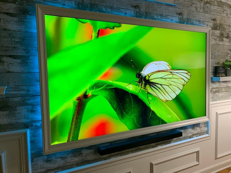 Handcrafted HD Flat Frame for Televisions Decorative TV | Etsy | Etsy (US)