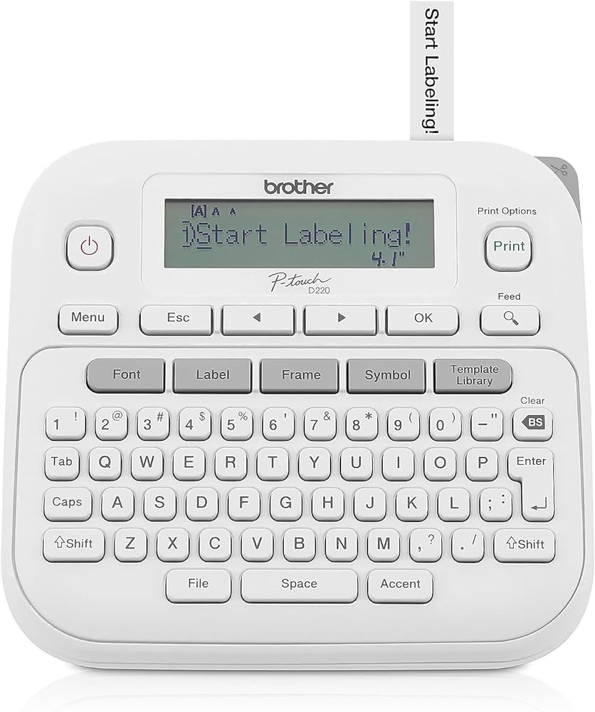 Brother P-Touch Label Maker, PTD220, Thermal, Inkless Printer for Home & Office Organization, Por... | Amazon (US)