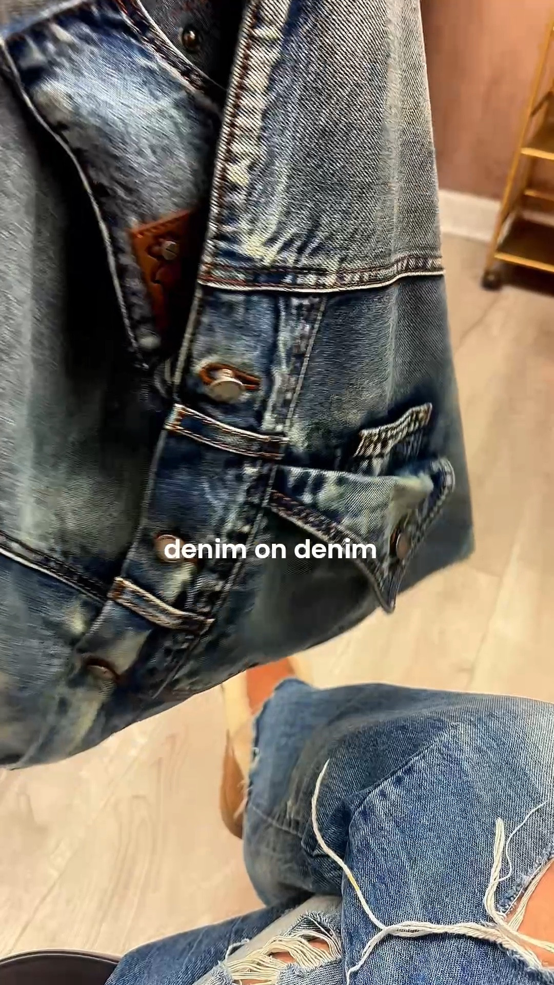 Denim on denim is never not a good idea 👌🏽 And this denim bag is the perfect size and compliments every look. Add these comfy flats and you have a ready made outfit for a casual slay, running errands kind of day. 

#LTKootd #LTKspring #LTKgrwm