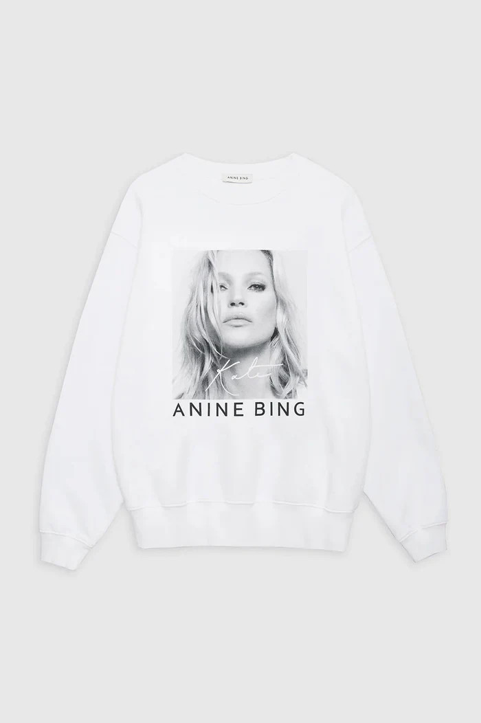 Ramona Sweatshirt University New York - Washed Black | Anine Bing