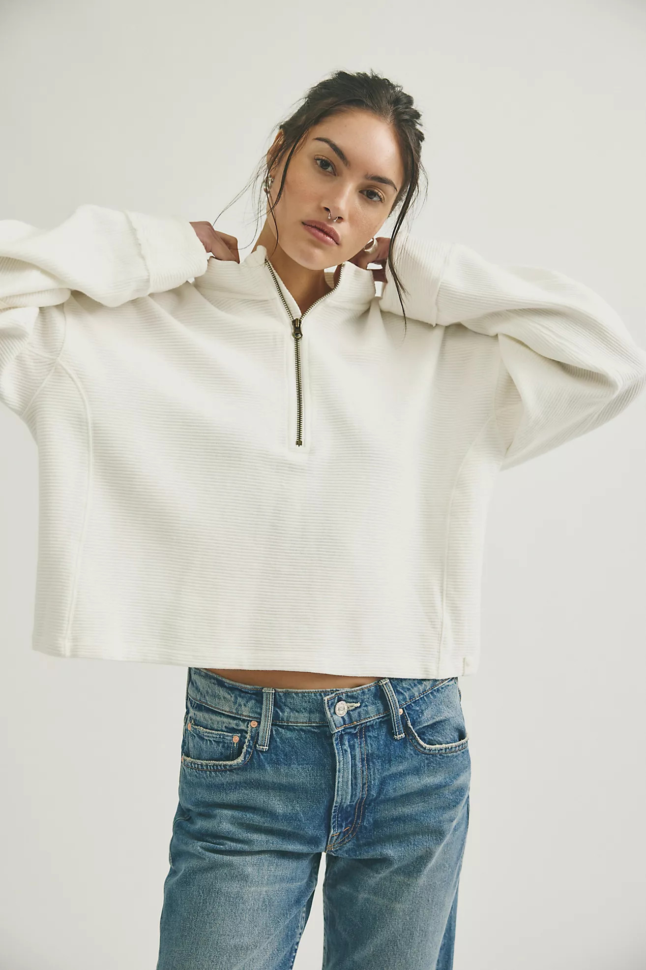 We The Free Celeste Quarter Zip | Free People (Global - UK&FR Excluded)