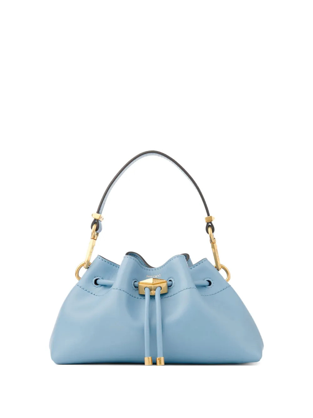 Jimmy Choo Medium Cinch Bucket Bag | Blue | FARFETCH | Farfetch Global