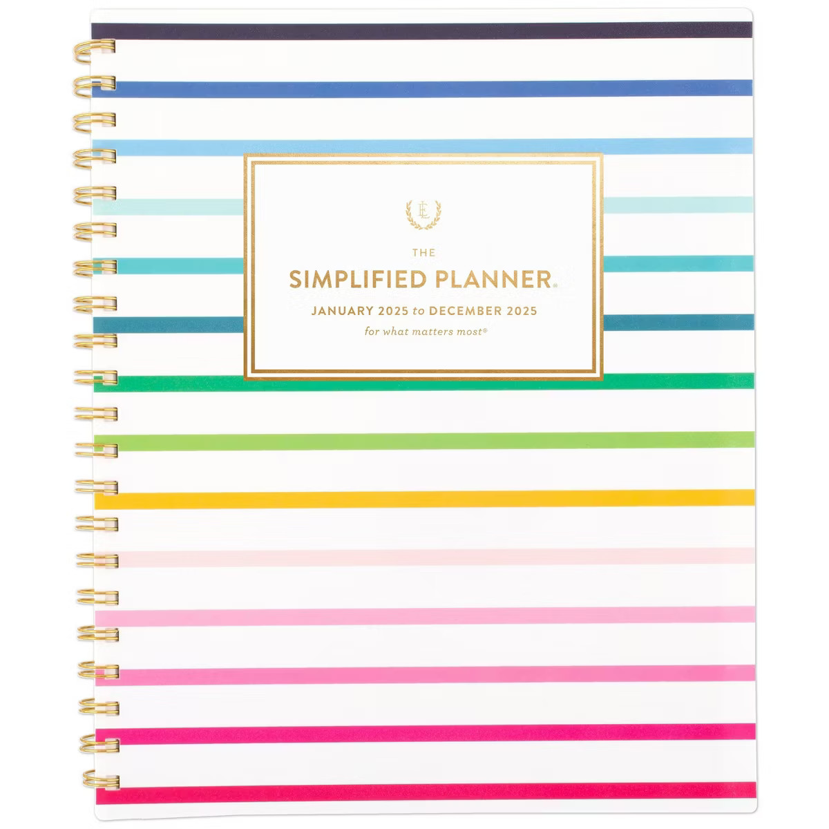 Emily Ley for At-A-Glance 2025 Weekly/Monthly Planner 11"x9.25" Stripe: Simplified Planner, Non-T... | Target