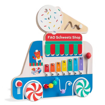 FAO Schwarz Toy Wood Sensory Board | Target
