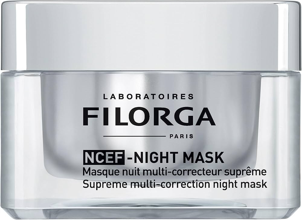 Filorga NCEF-Night Mask Cream, Anti Aging Night Time Face Mask with Hyaluronic Acid and Collagen ... | Amazon (US)